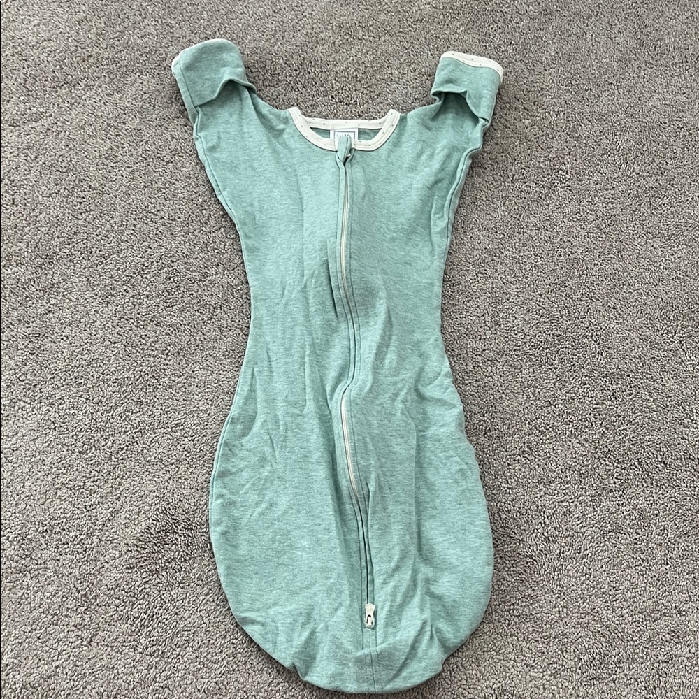 Swaddle Designs Green Transitional Swaddle Sack